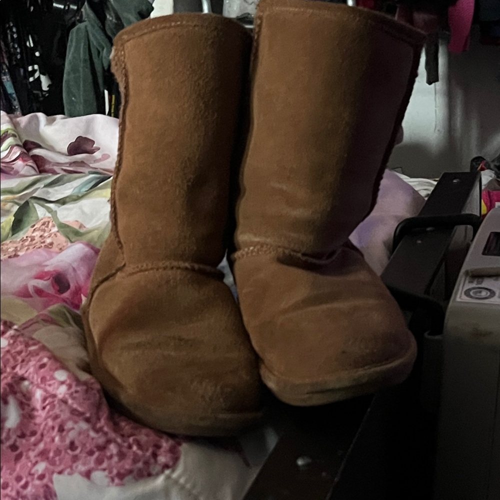BearPaw Kids Tan Boots